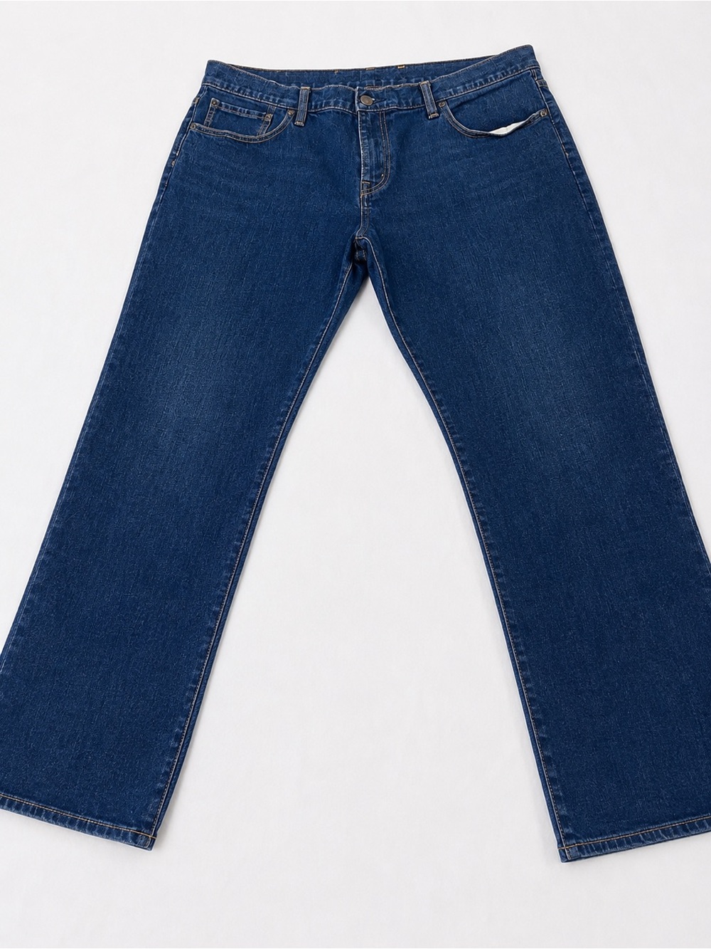 GAP Men’s Straight Leg Jeans 42x32 Blue Denim Classic Fit